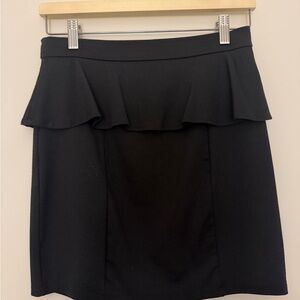 America Eagle peplum Black Women's Skirt